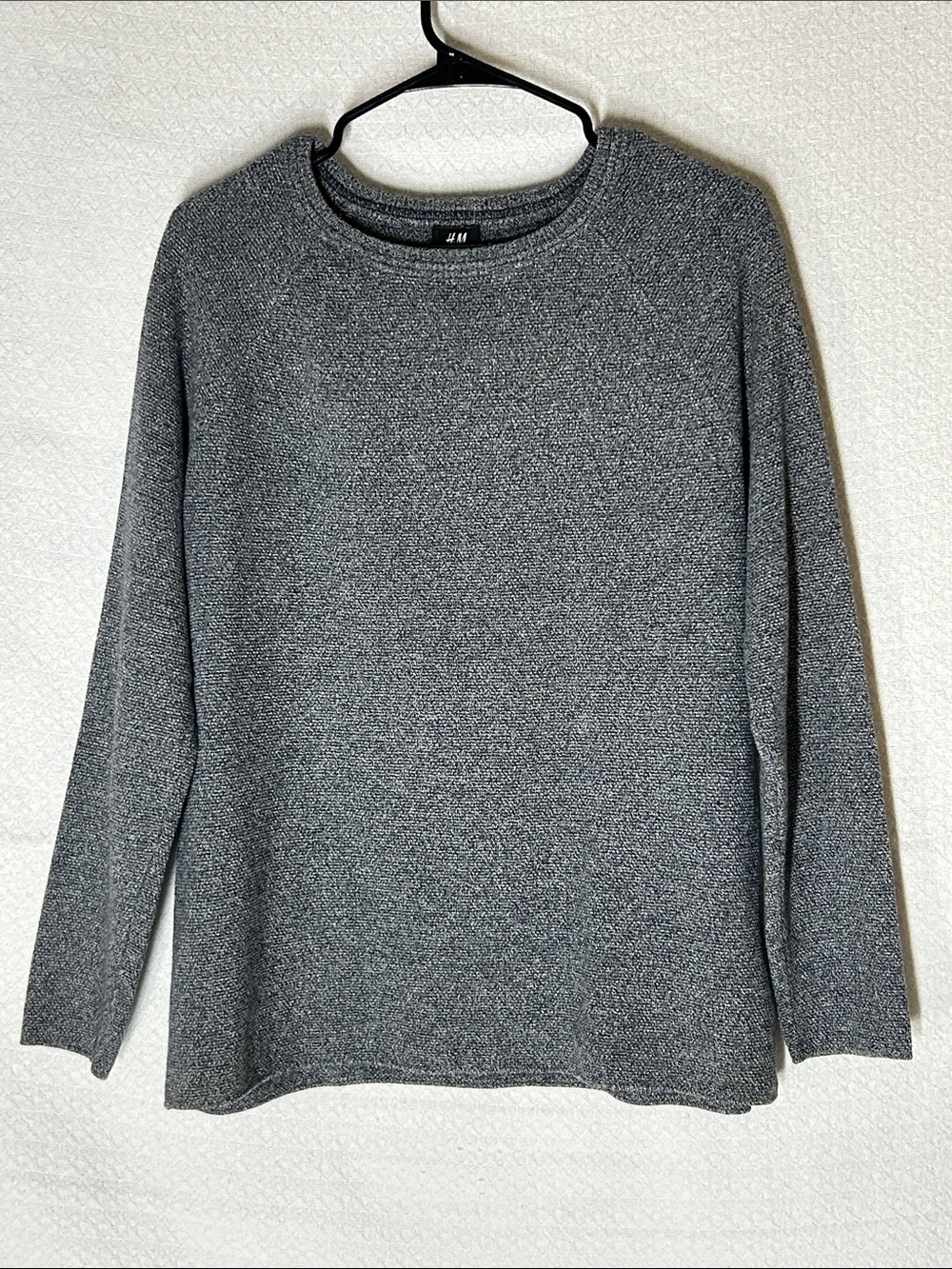 H&M Men's Heather Gray Crewneck Sweater
